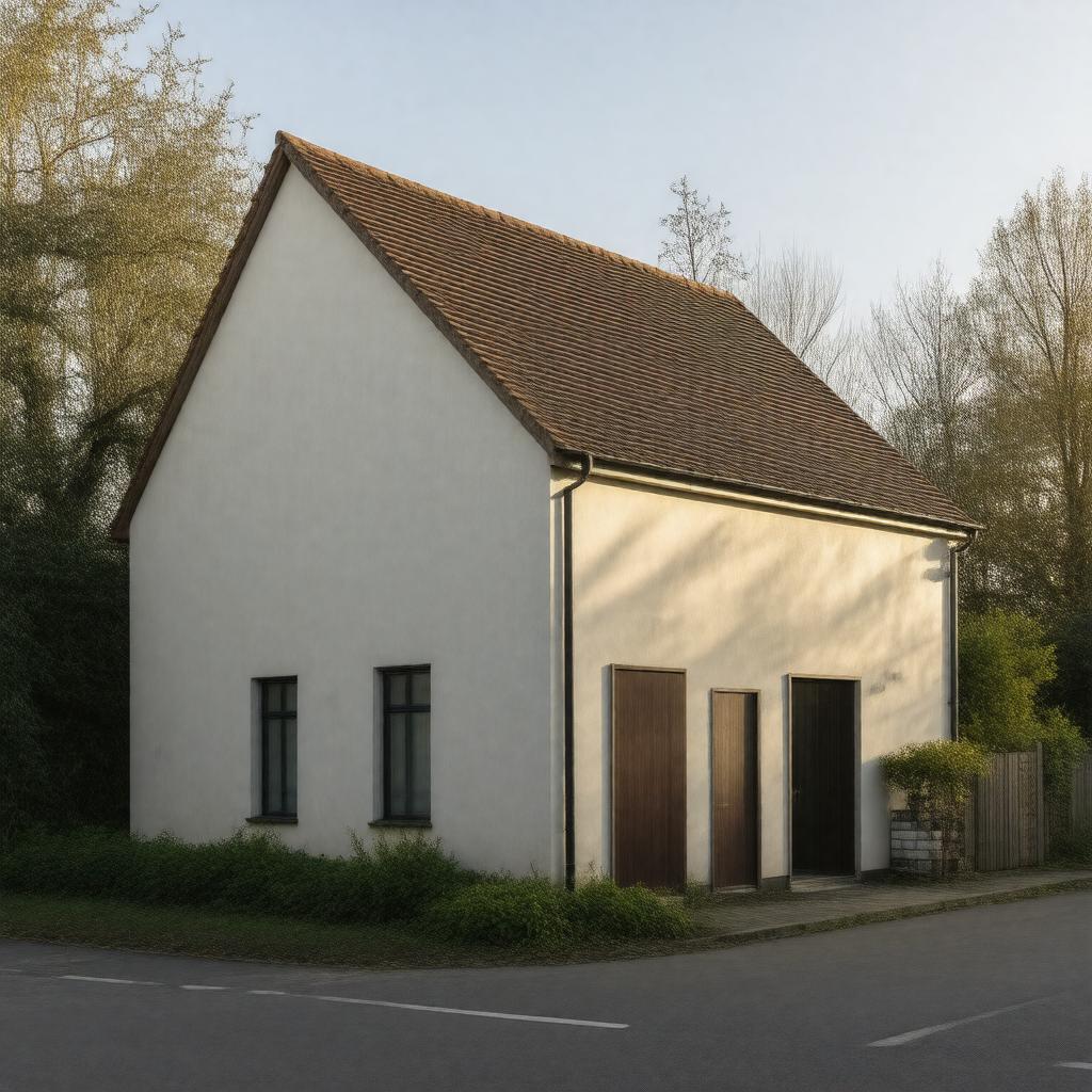 AI-created image of The Kiln, Mather Road, Newark, Nottinghamshire, England