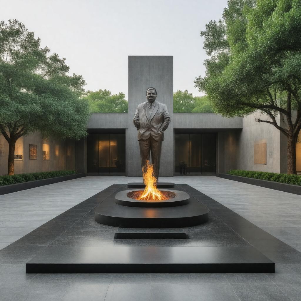 AI-created image of The King Center