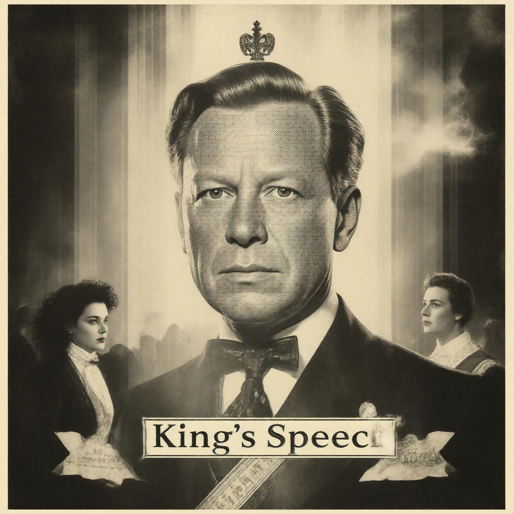 AI-created image of The King's Speech