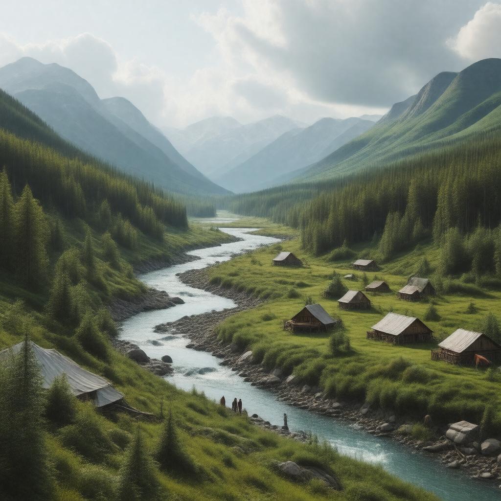 AI-created image of The Klondike