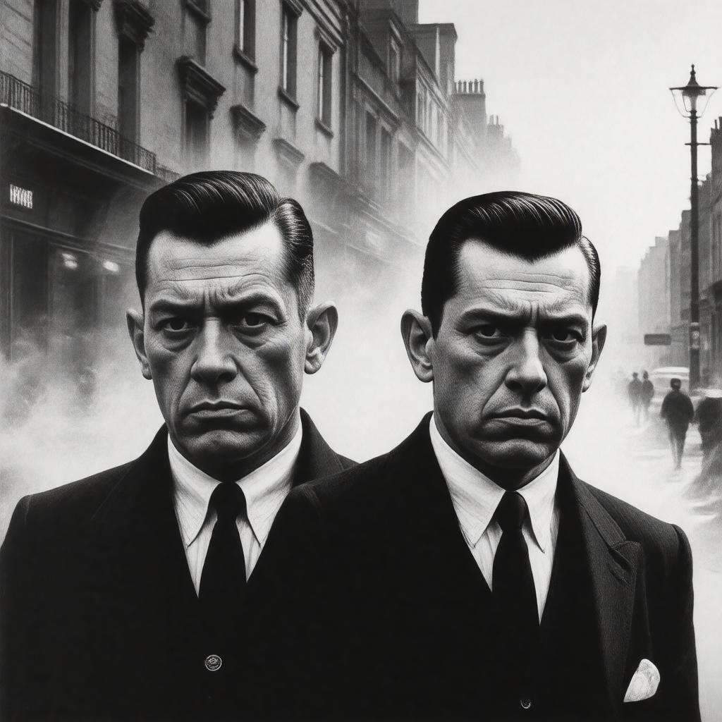 AI-created image of The Krays
