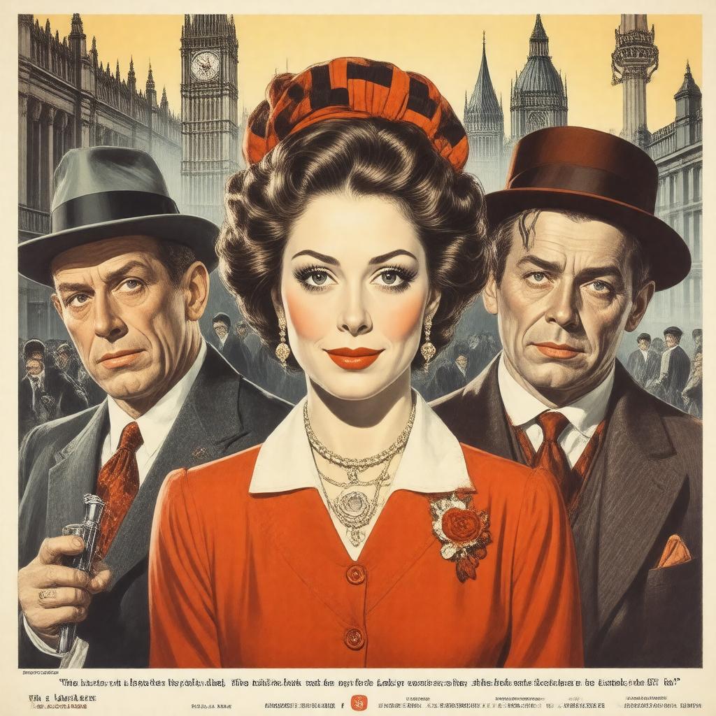 AI-created image of The Ladykillers