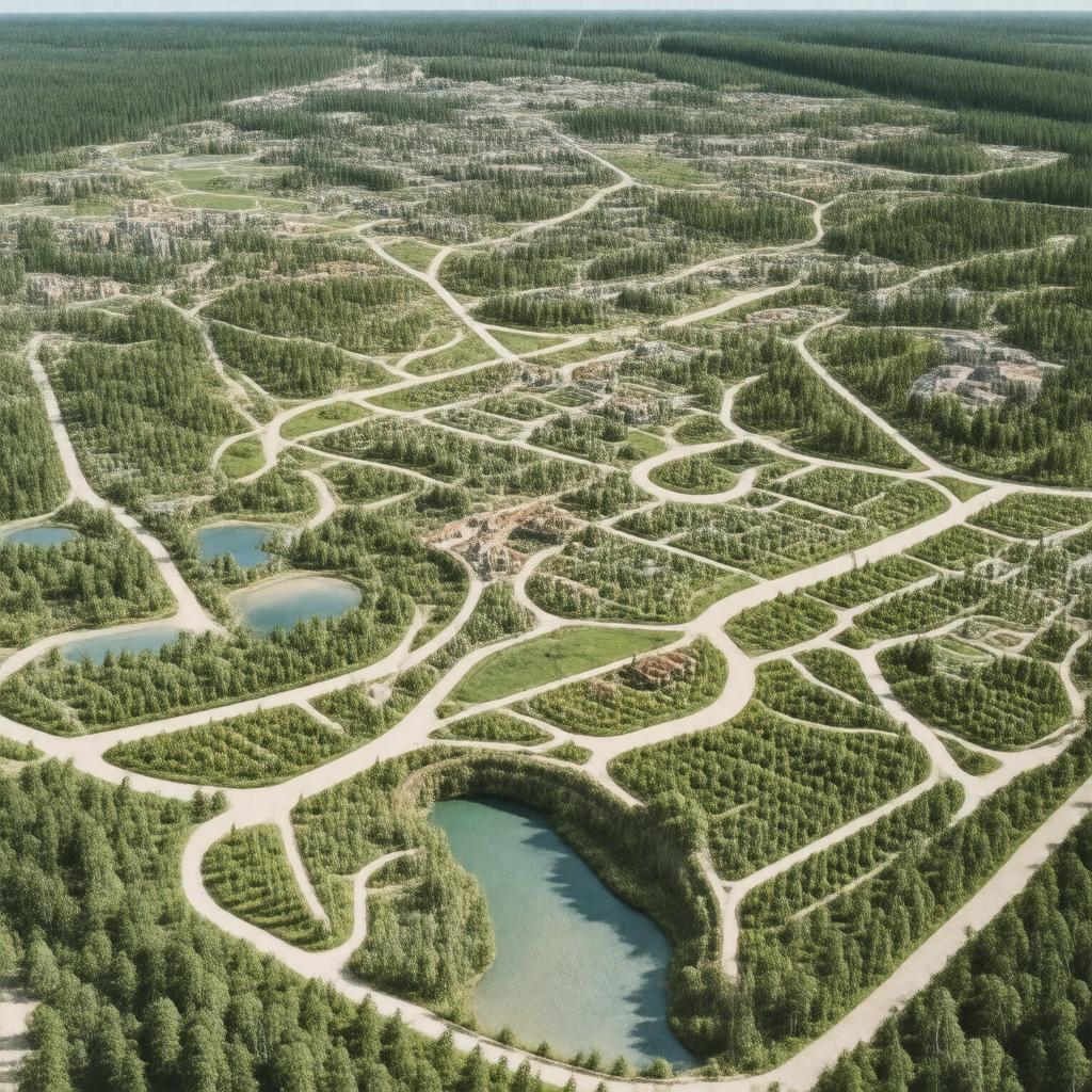 AI-created image of The Land