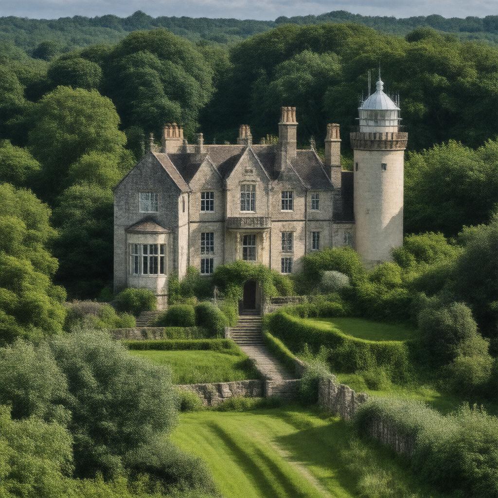 AI-created image of The Landmark Trust