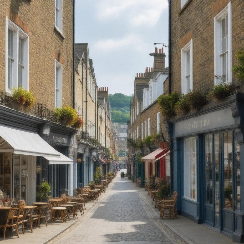 AI-created image of The Lanes