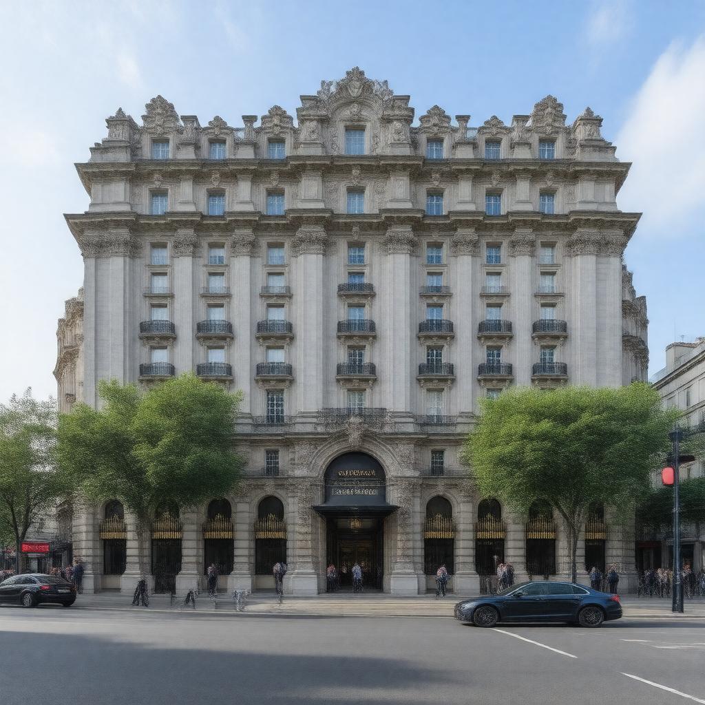 AI-created image of The Langham