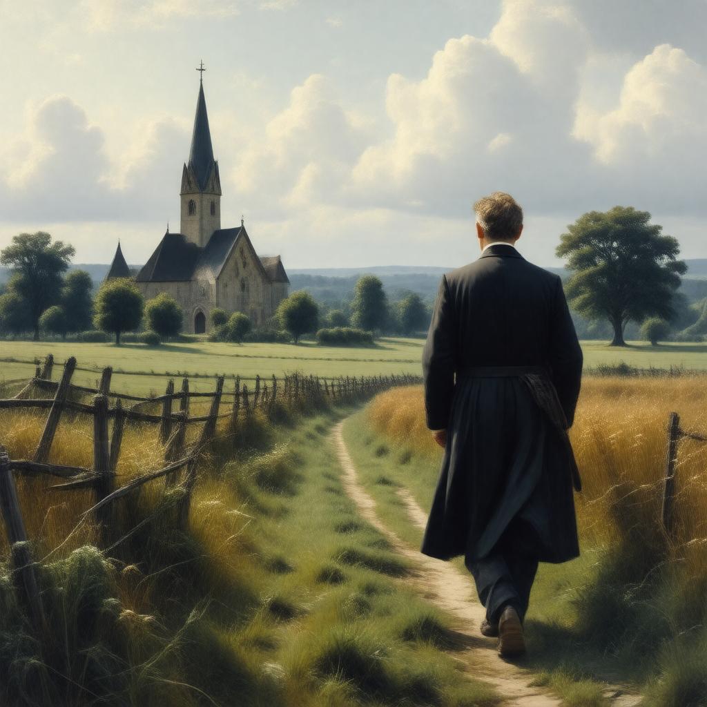 Click to view larger image AI-created image of The Last Chronicle of Barset