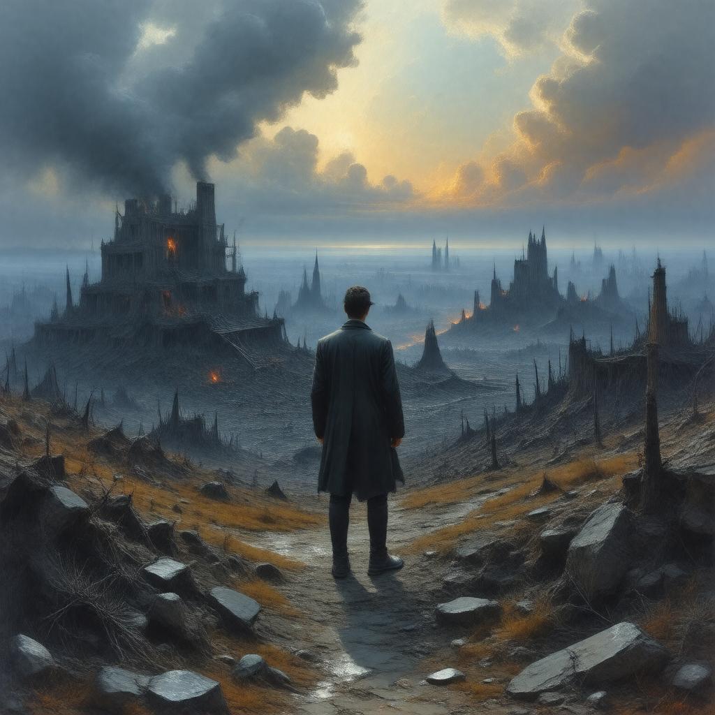 Click to view larger image AI-created image of The Last Man