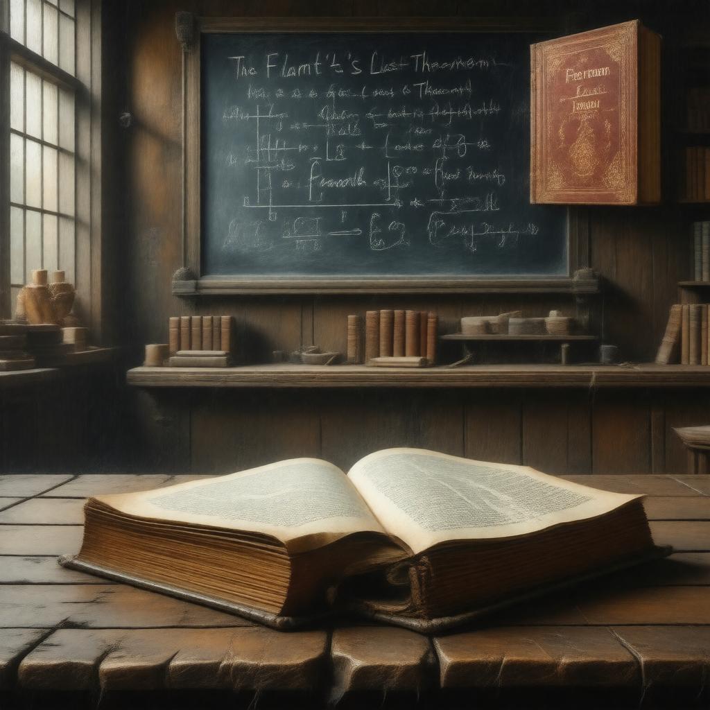 AI-created image of The Last Theorem