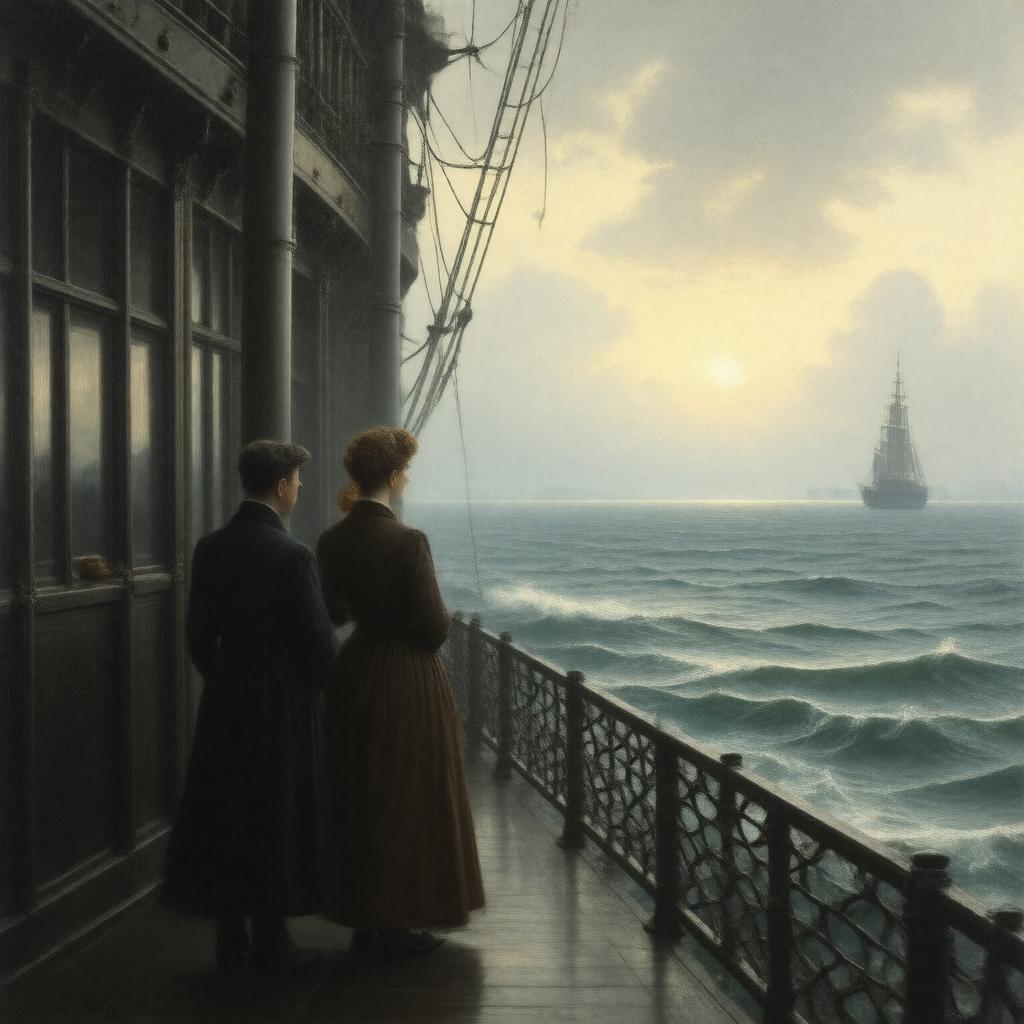 AI-created image of The Last of England