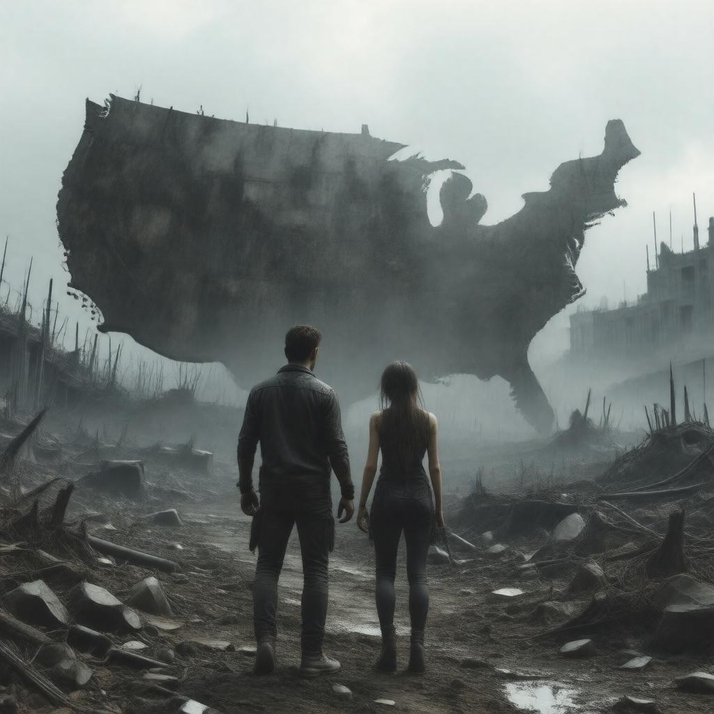 AI-created image of The Last of Us