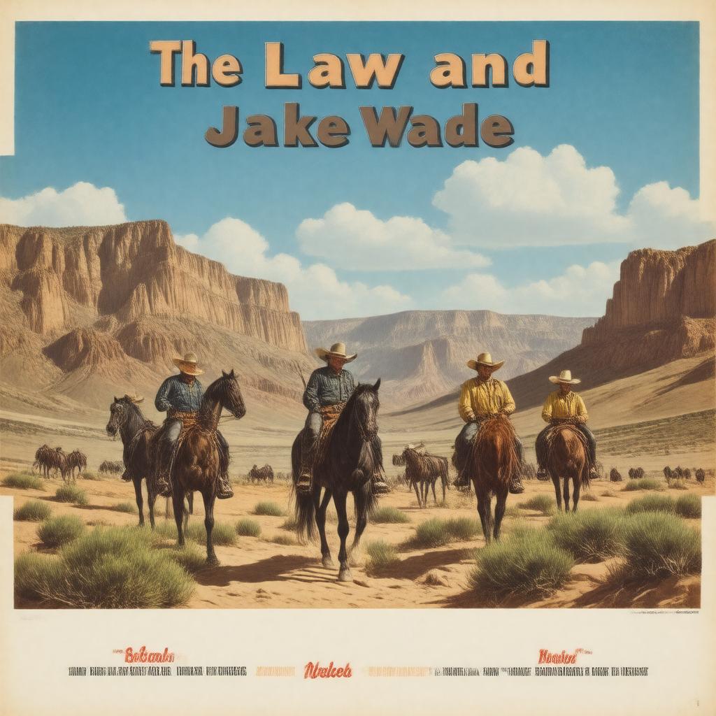 AI-created image of The Law and Jake Wade