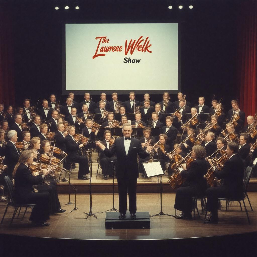 AI-created image of The Lawrence Welk Orchestra