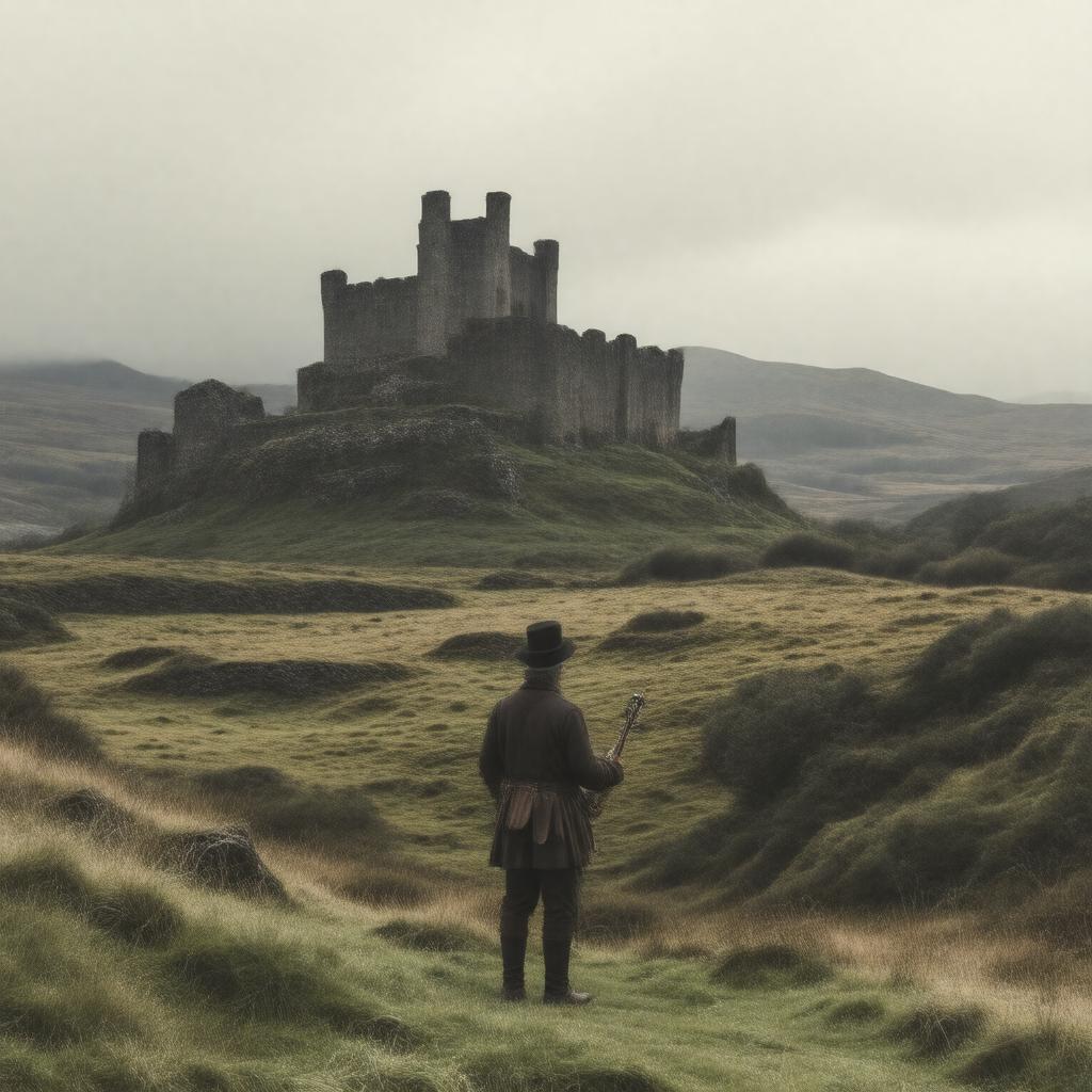 Click to view larger image AI-created image of The Lay of the Last Minstrel