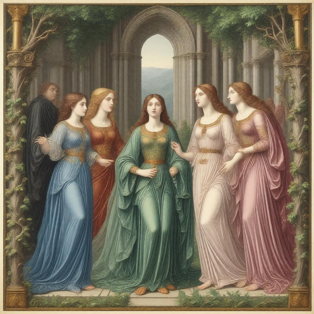 AI-created image of The Legend of Good Women