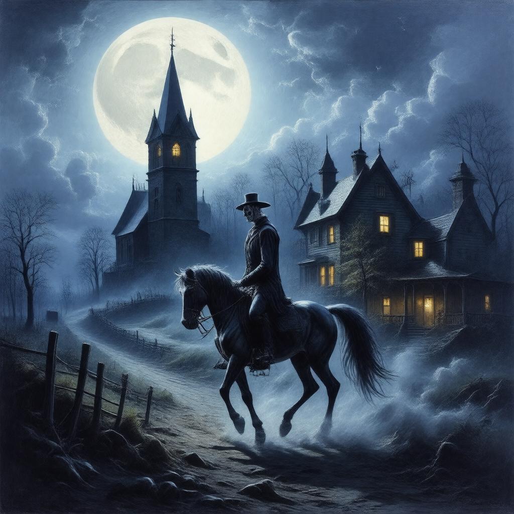 AI-created image of The Legend of Sleepy Hollow