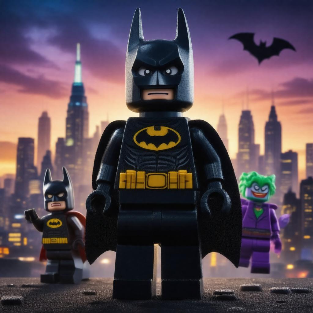 AI-created image of The Lego Batman Movie (voice)