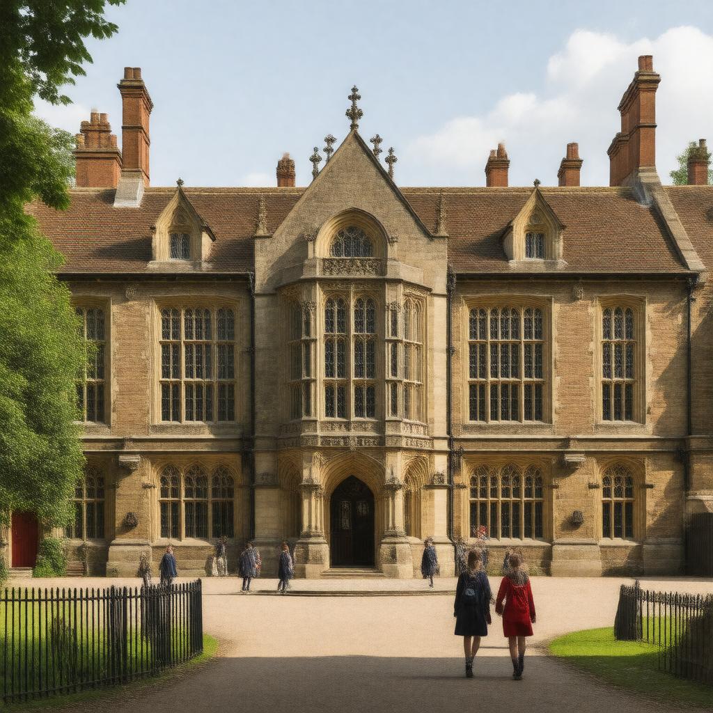 AI-created image of The Leys School