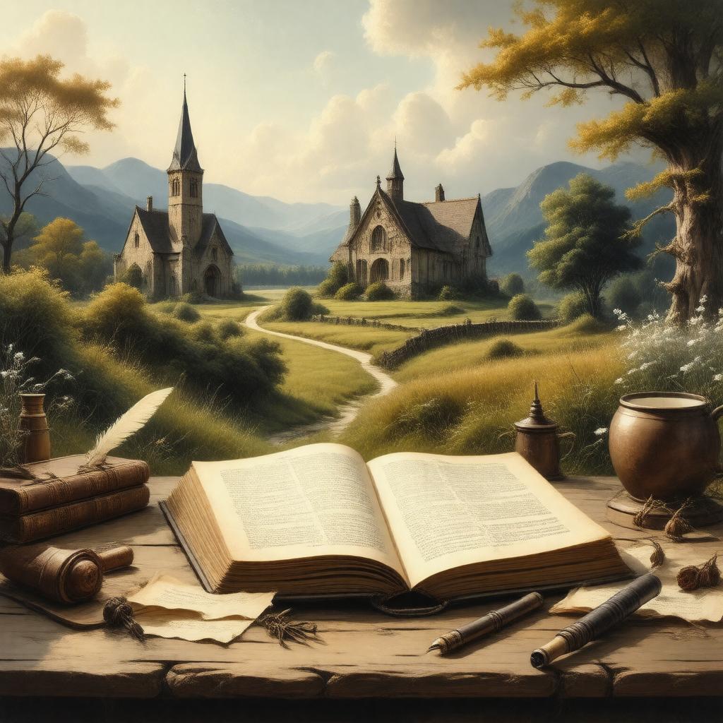 AI-created image of The Life of Charlotte Brontë