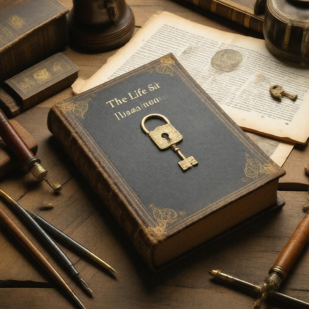 AI-created image of The Life of Sir Isaac Newton