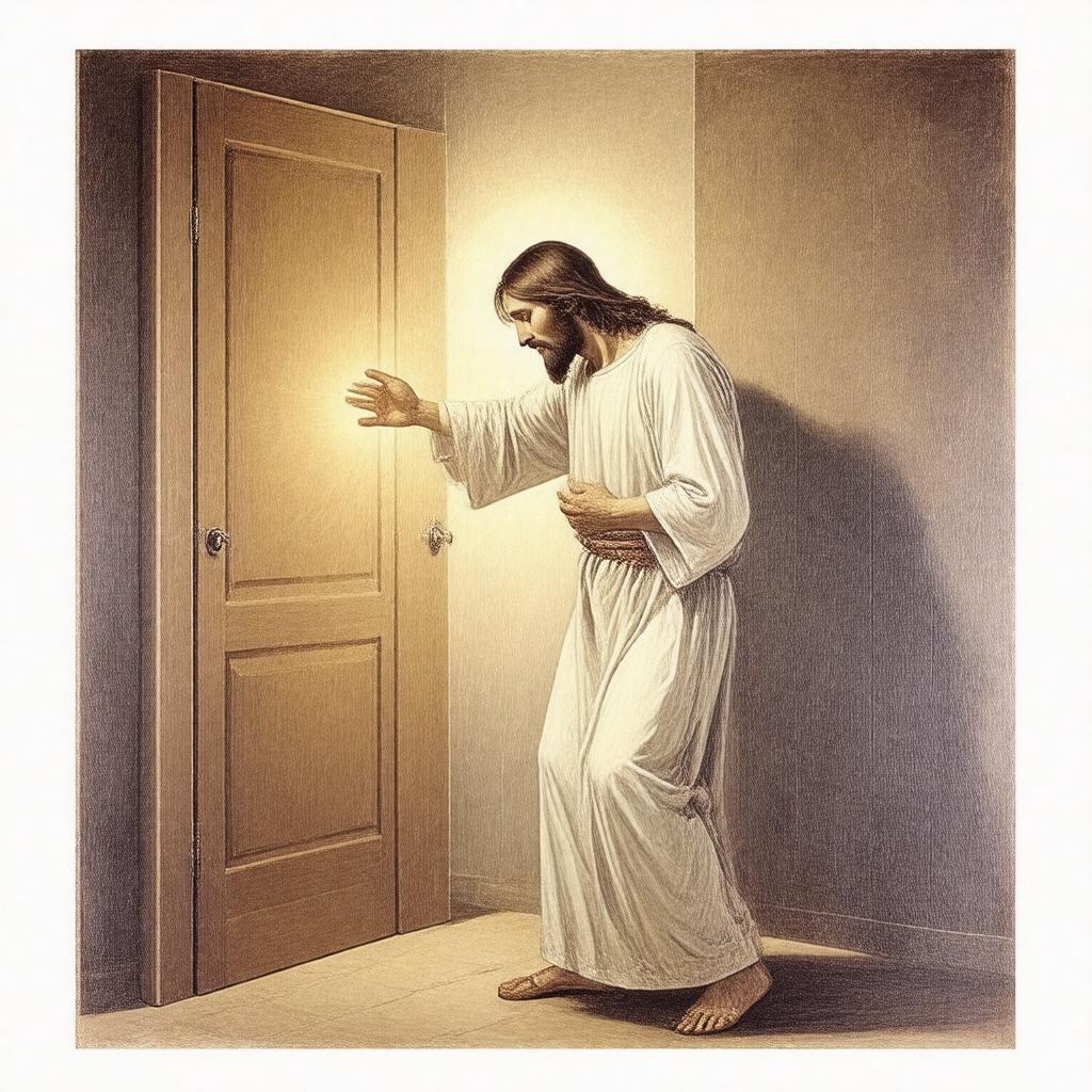 AI-created image of The Light of the World