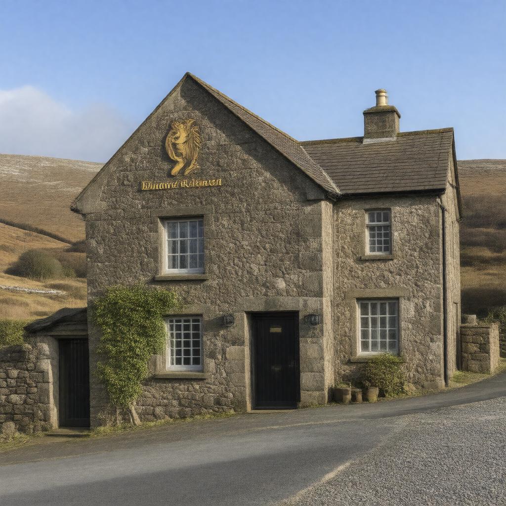 AI-created image of The Lion Inn