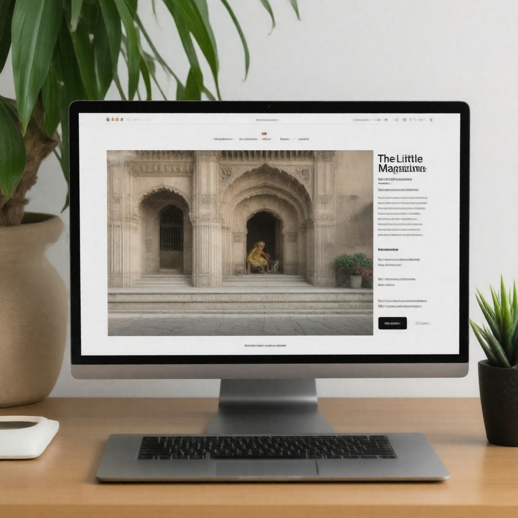 AI-created image of The Little Magazine