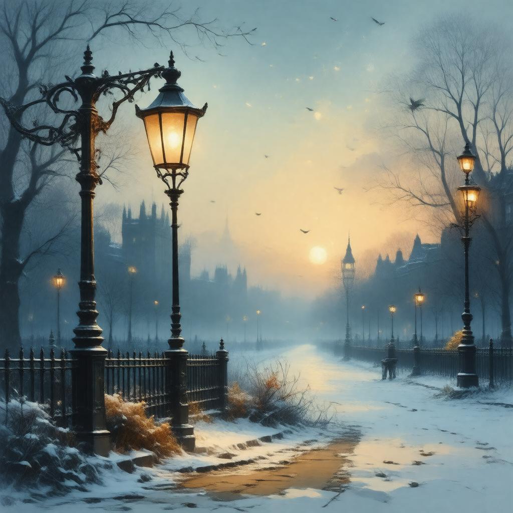 AI-created image of The Little White Bird