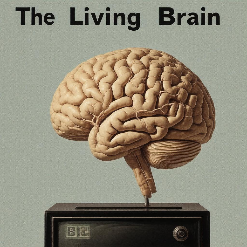 AI-created image of The Living Brain (1953)