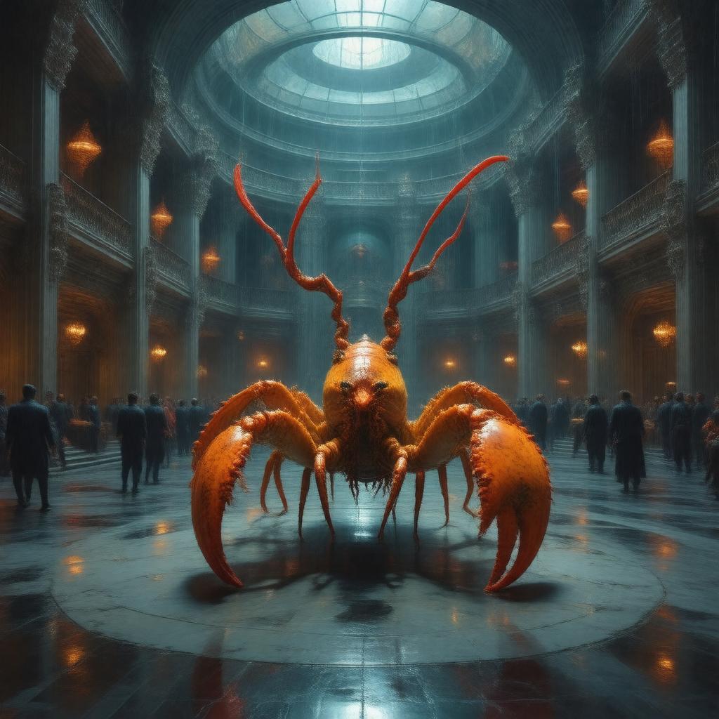 AI-created image of The Lobster