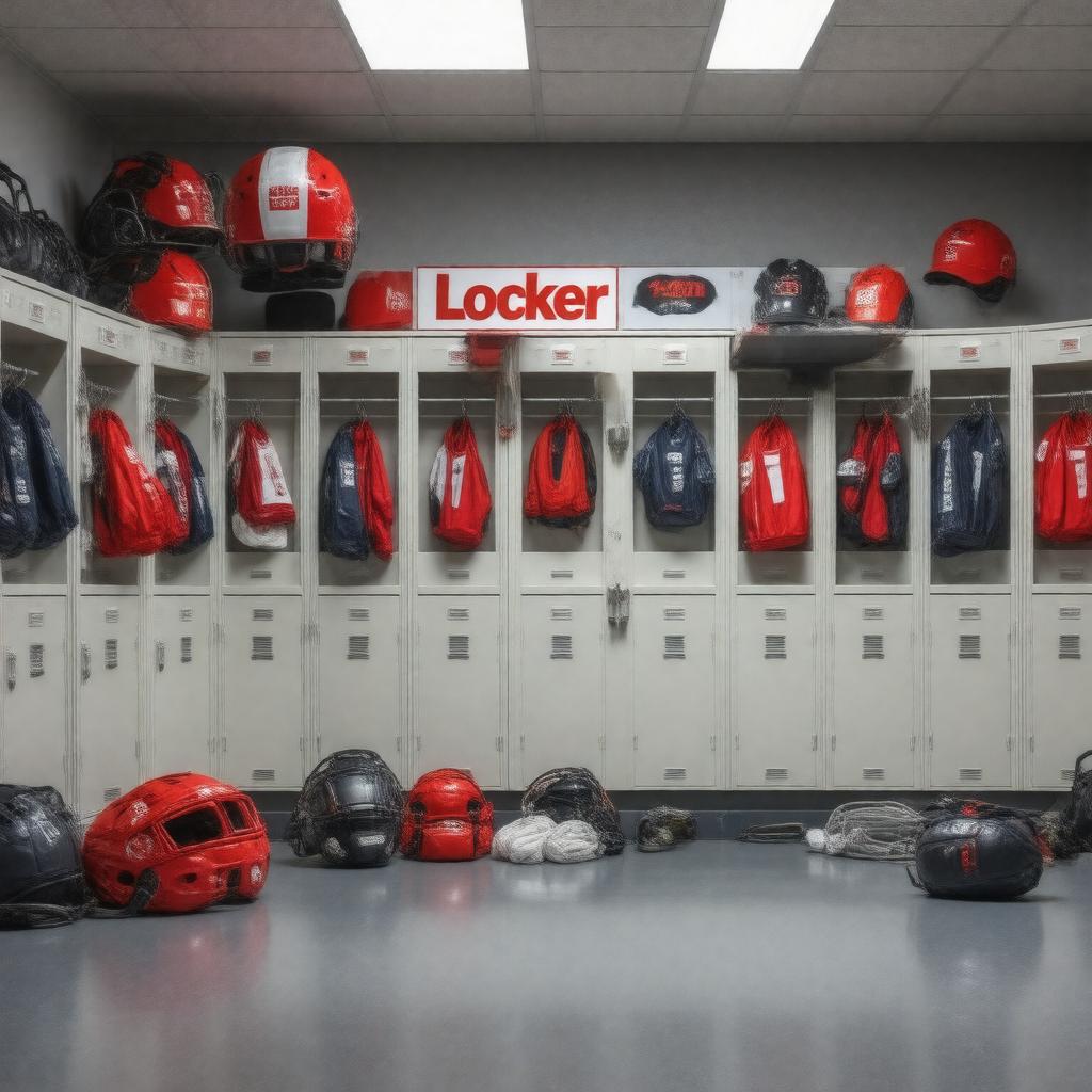 AI-created image of The Locker Room