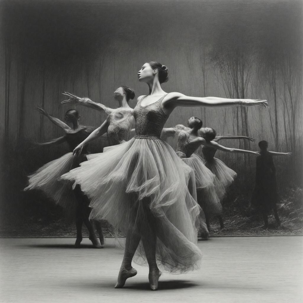 AI-created image of The Locust (ballet)