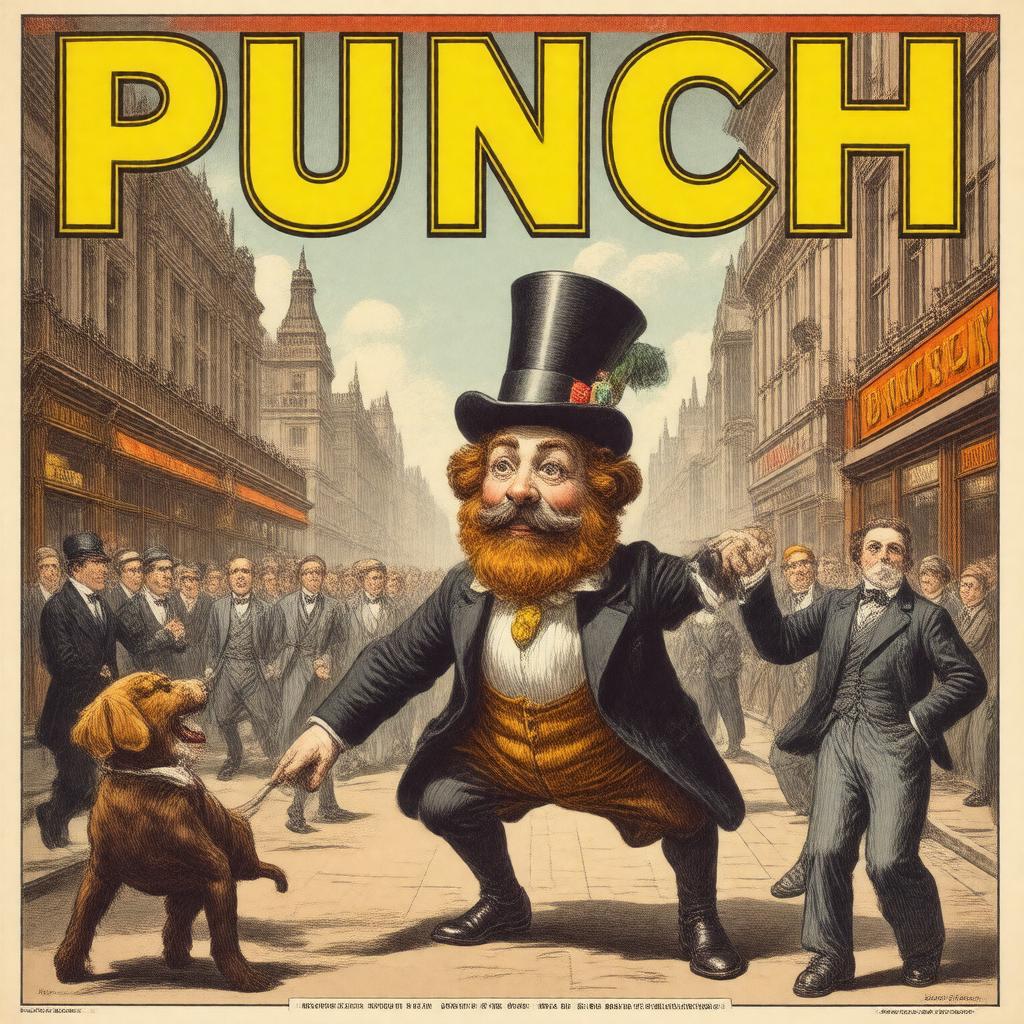 AI-created image of The London Charivari