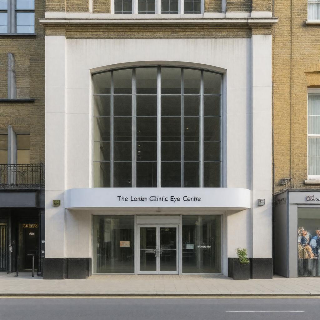 AI-created image of The London Clinic Eye Centre