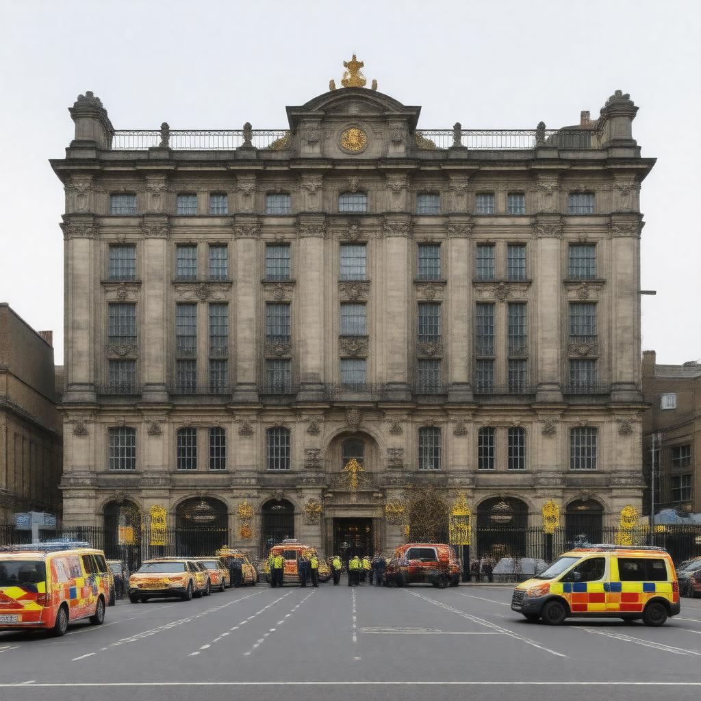 AI-created image of The London Hospital