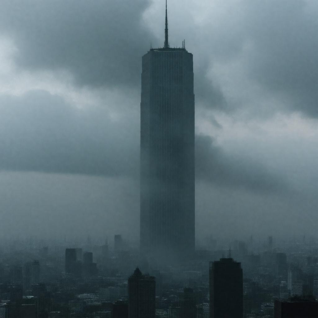 AI-created image of The Looming Tower