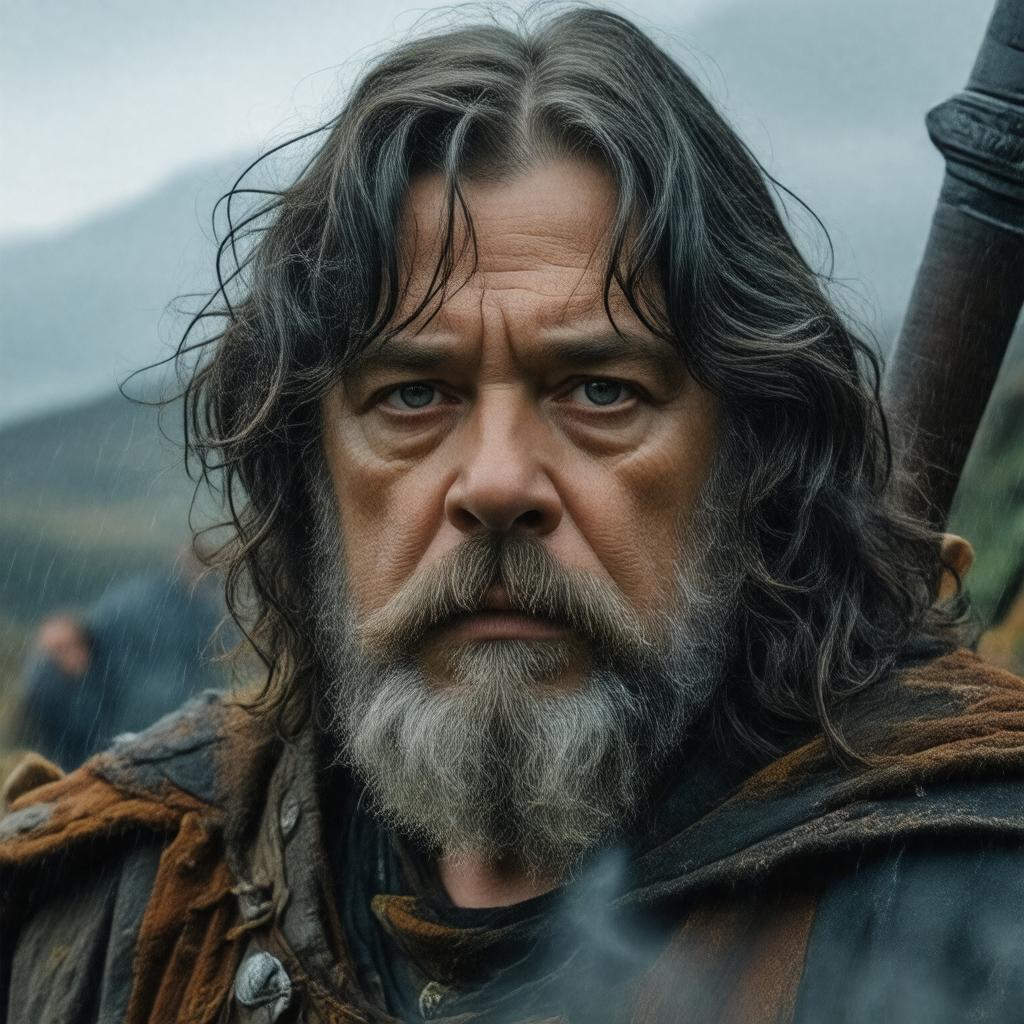 AI-created image of The Lord of the Rings film series