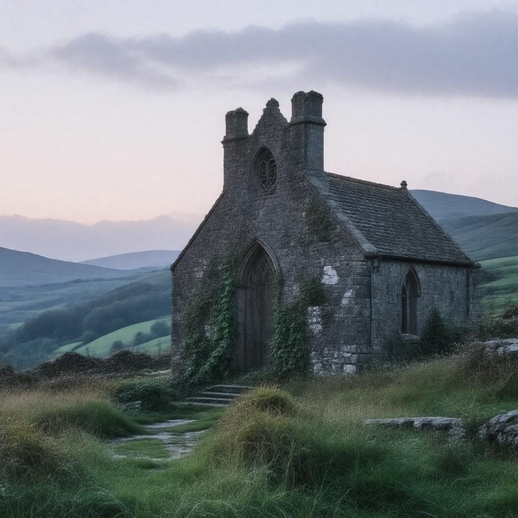 AI-created image of The Lost Churches of Wales (TV documentary)