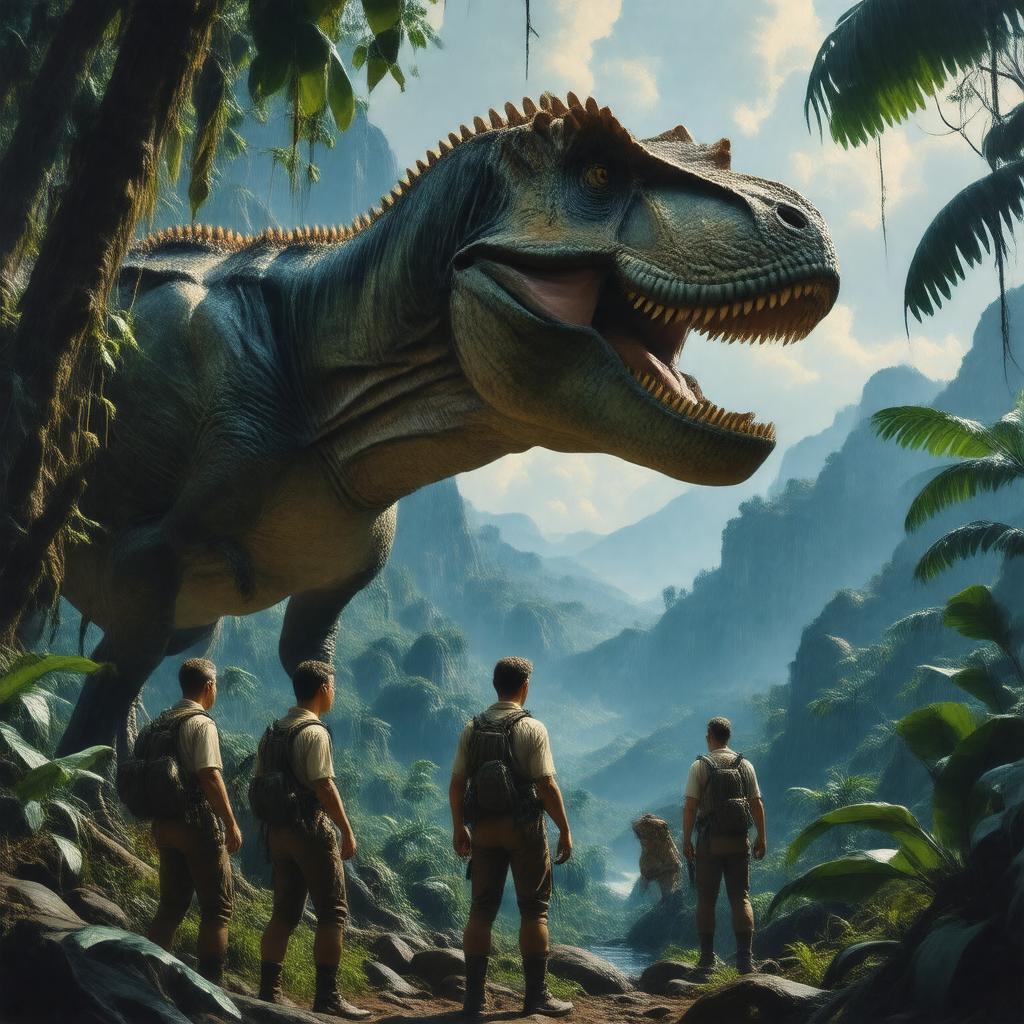 AI-created image of The Lost World (1960 film)