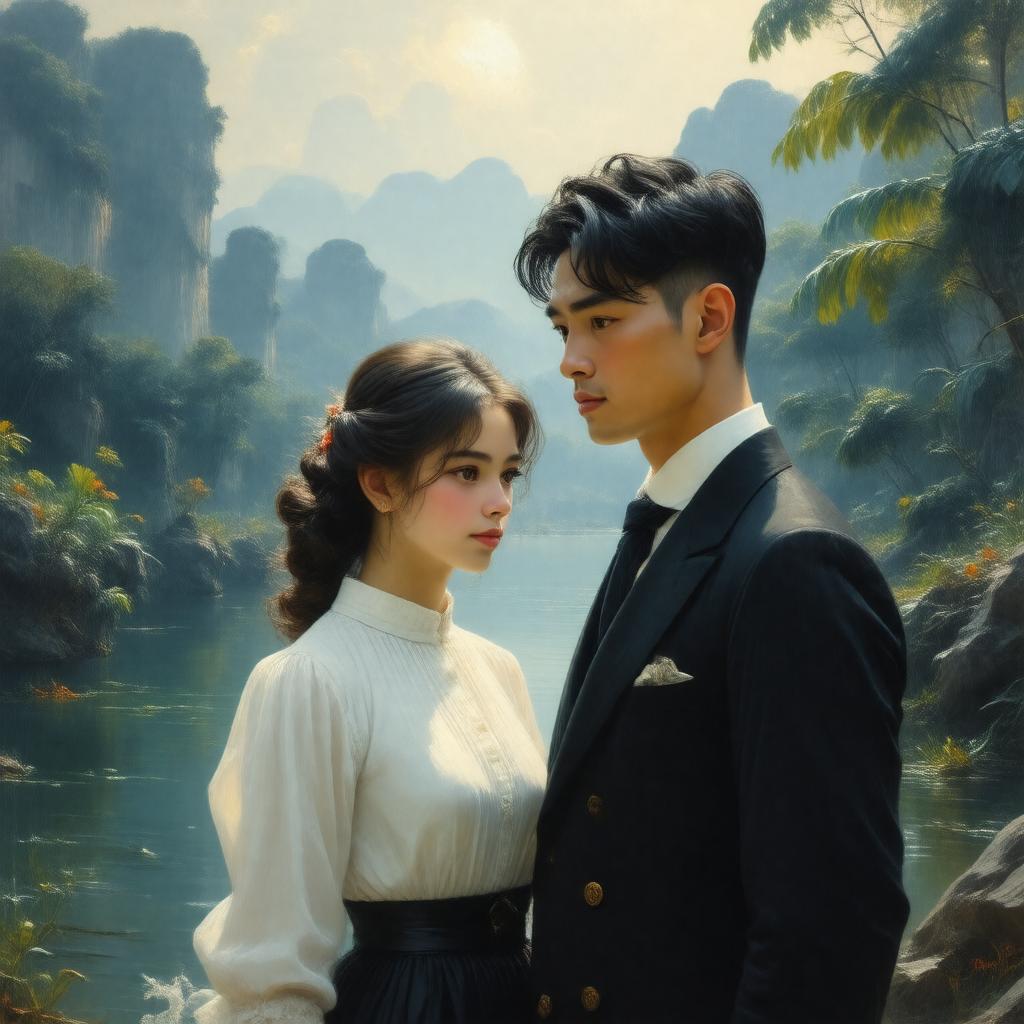 AI-created image of The Lover