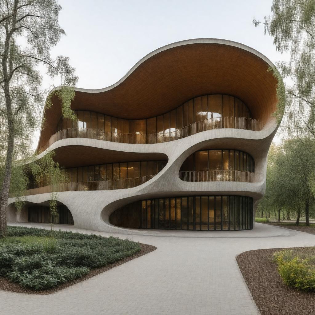 AI-created image of The Maggie's Centre, Cambridge