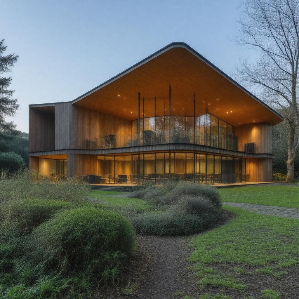 AI-created image of The Maggie's Centre, Cardiff