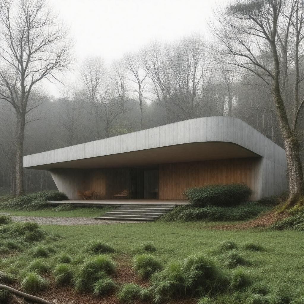 AI-created image of The Maggie's Centre, Clatterbridge