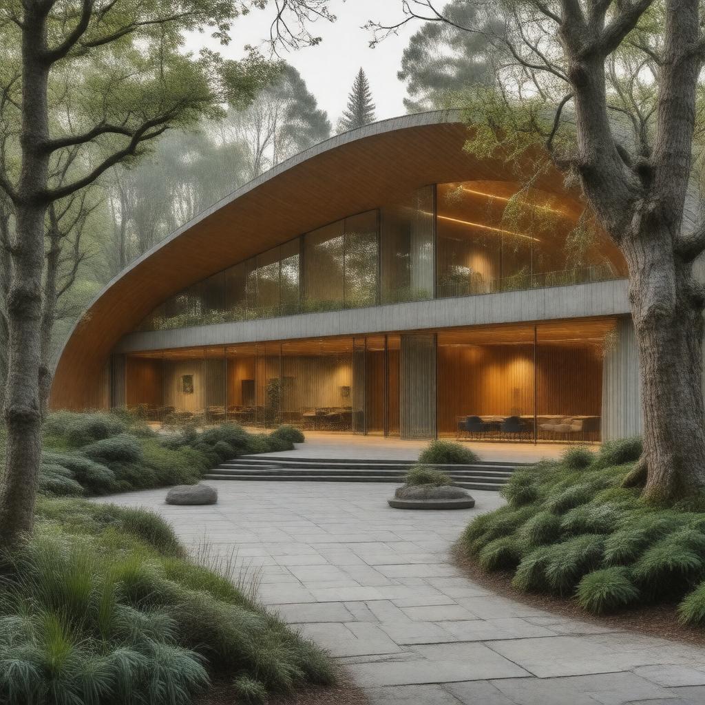 AI-created image of The Maggie's Centre, Edinburgh