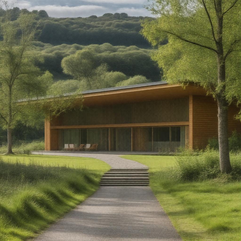 AI-created image of The Maggie's Centre, Forth Valley
