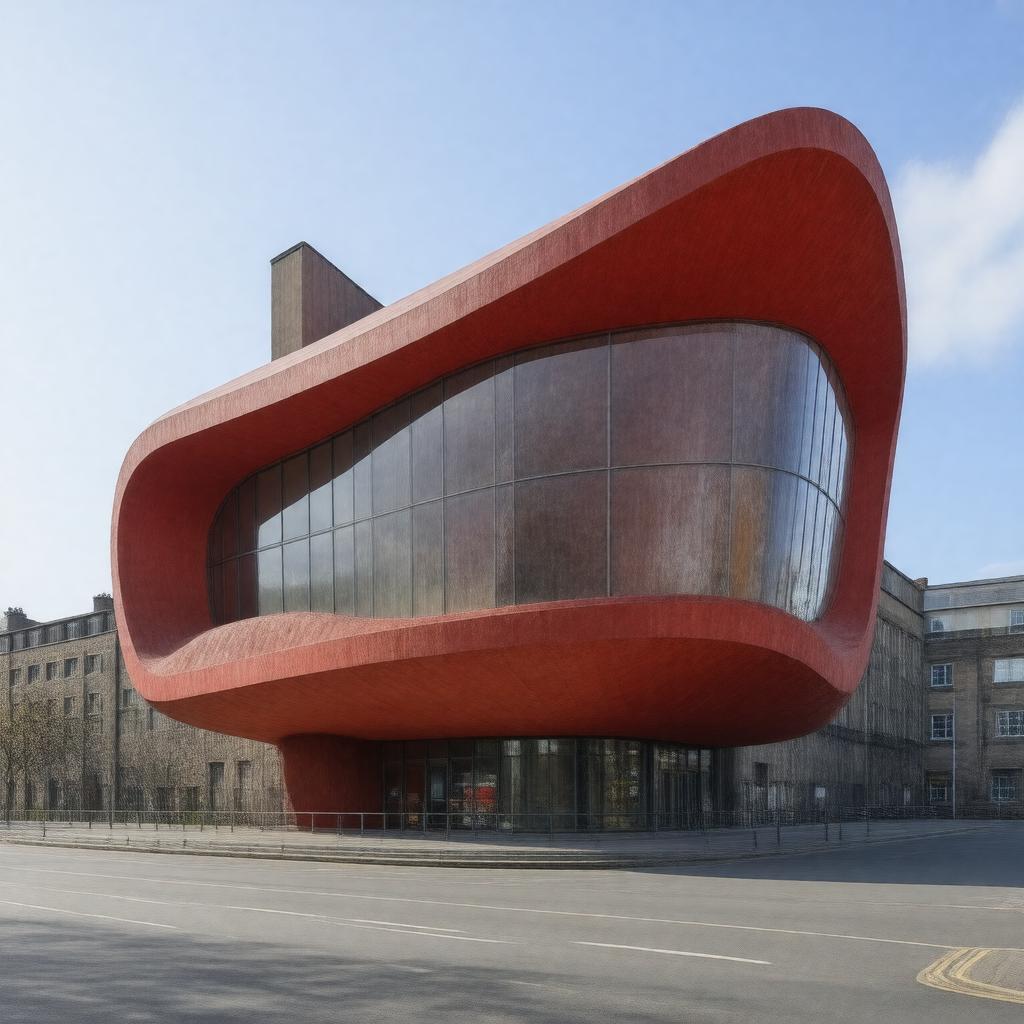 AI-created image of The Maggie's Centre, Glasgow