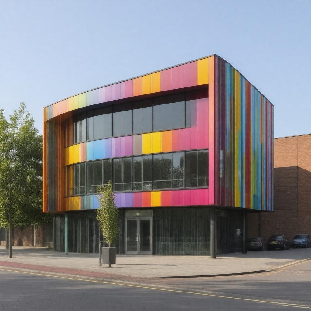 AI-created image of The Maggie's Centre, Nottingham