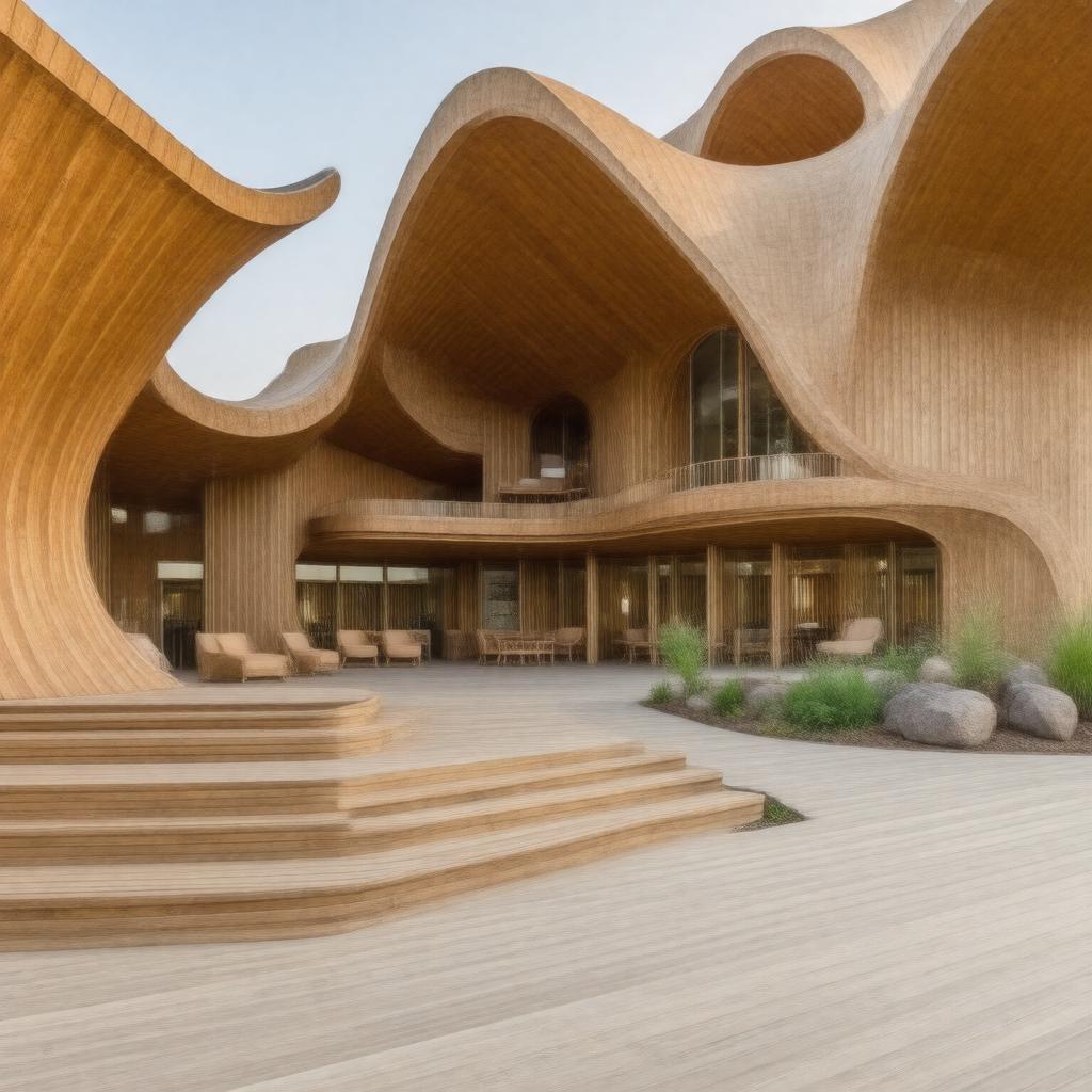 AI-created image of The Maggie's Centre, Oldham