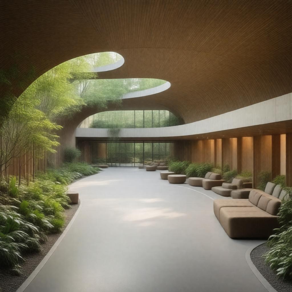 AI-created image of The Maggie's Centre, Oxford