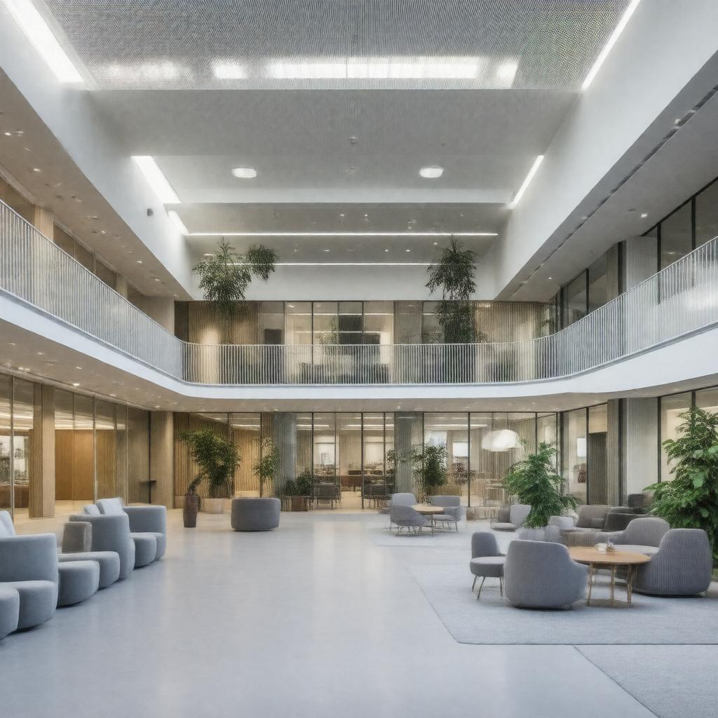 AI-created image of The Maggie's Centre, Royal Free